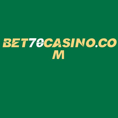 Logo da BET70CASINO